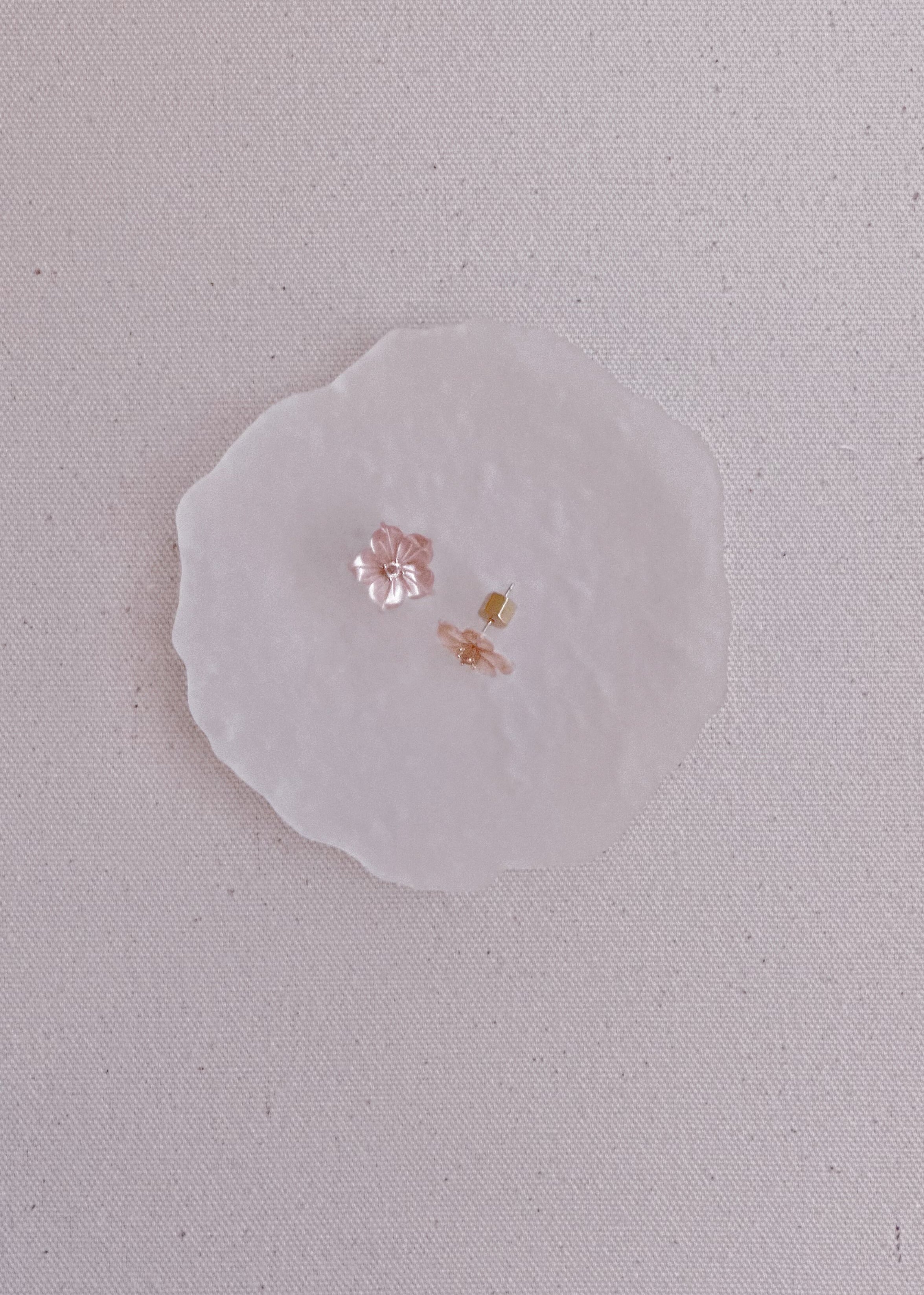 The Kawazu Cherry Earrings Set