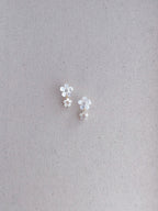The “Bridal Veil” Flower Earrings