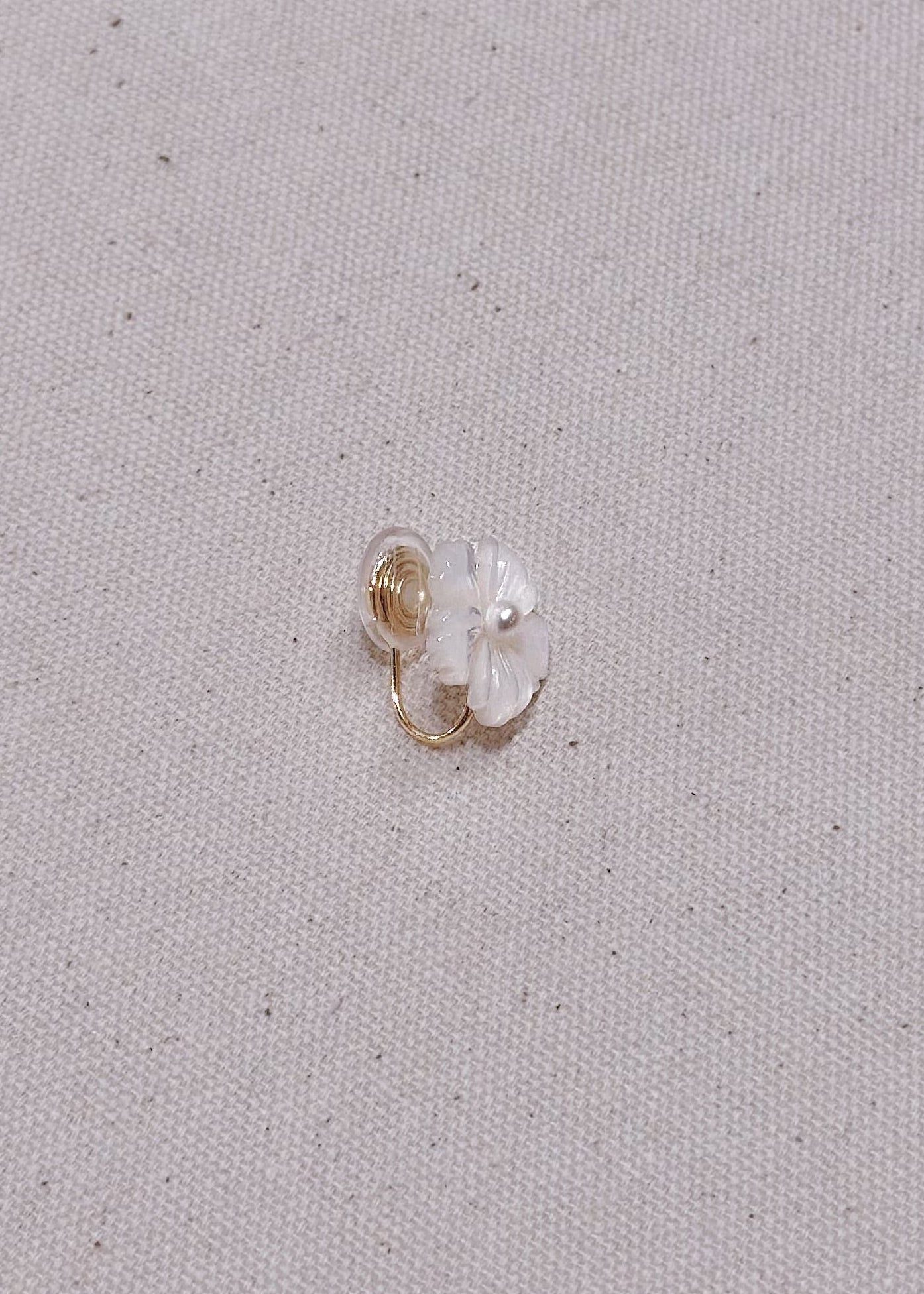 Cherry Blossom: Full Bloom Earrings (Clip-on)