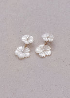 Cherry Blossom: Full Bloom Earrings (Clip-on)