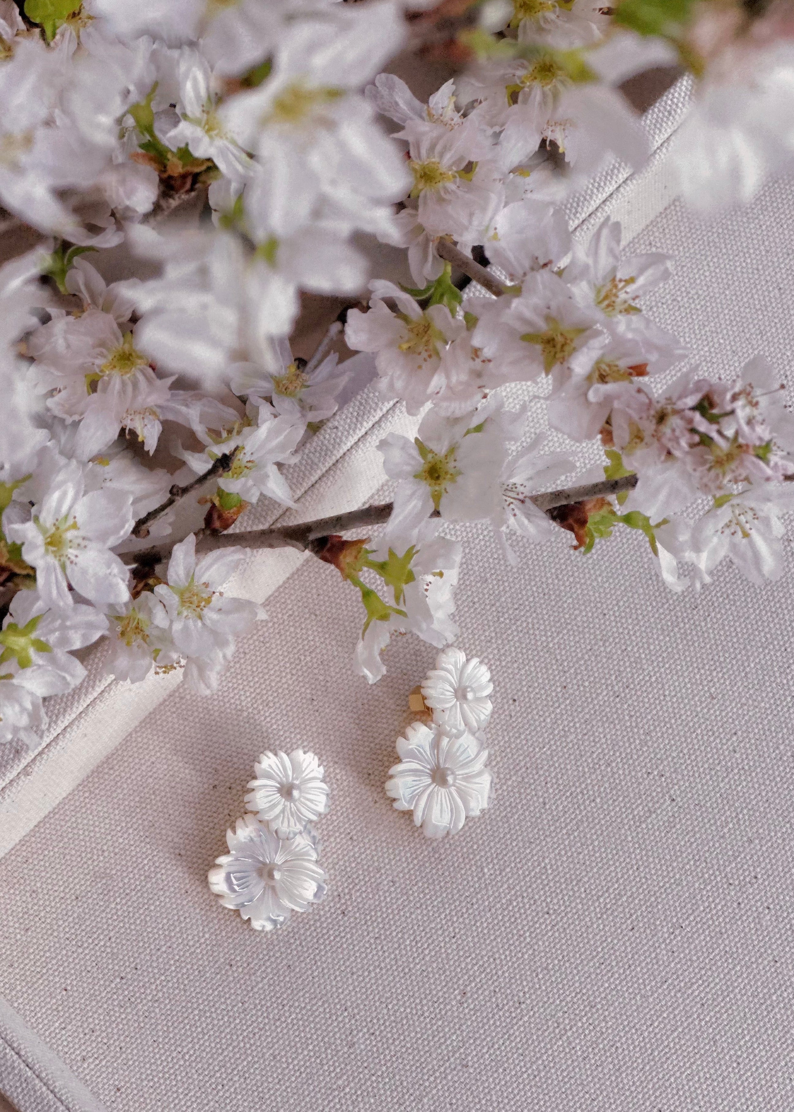 Cherry Blossom: Full Bloom Earrings