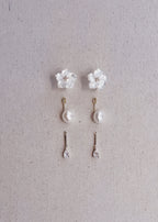The Oshima Cherry Earrings Set