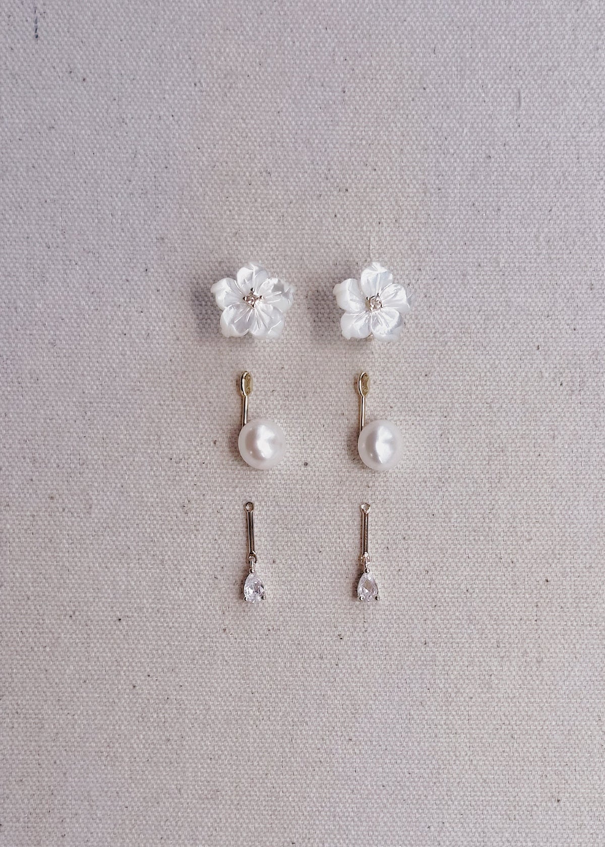 The Oshima Cherry Earrings Set