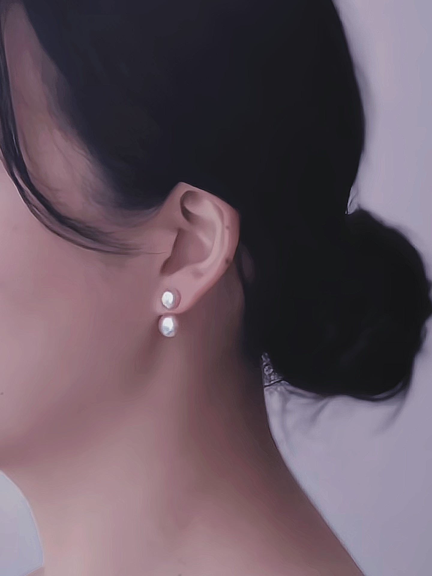 Cherry Blossom: Flower Bud Earrings